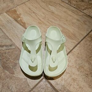 Birkenstock Women's Sandals in Light Green